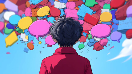 Speaking badly to others. Using words to hurt others' feelings. bullying