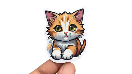 Fototapeta premium แมวจรจัด19 Generative Ai