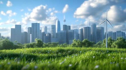 Fototapeta premium The Role of Governments in Promoting Energy Conservation through Sustainable Policies and Initiatives