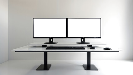 Desktop Monitors - Mockups of your designs on large desktop monitors.
