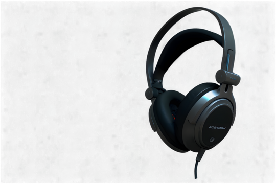 headphones music isolated on transparent background headphones Bluetooth
