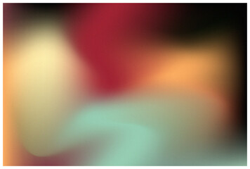 retro abstract gradient background with grain texture