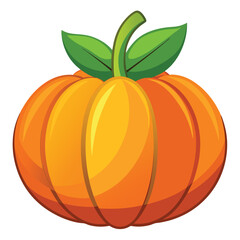 halloween pumpkin on a white background