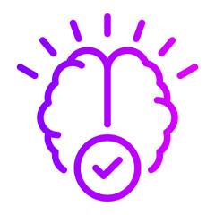 knowledge gradient icon