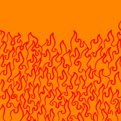 Abstract Fire Background. Abstract flame Background. doodle fire background. Flame Seamless Pattern. Fire flame seamless pattern.	
