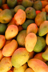 group of exotic papaya fruits 