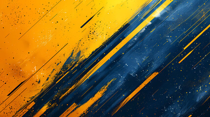 Abstract background modern hipster futuristic graphic. Yellow background with stripes. Vector abstract background texture design, bright poster and blue background Vector illustration.stockphoto style