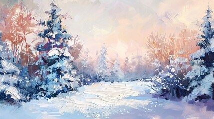 Oil_painting_Winter_christmas_background