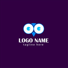 Owl Logo Design. Bird Logo Design.