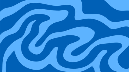 Fototapeta premium abstract wave blue background. Abstract blue color Background for desktop. Abstract curvy blue background. abstract blue vector wallpaper. 