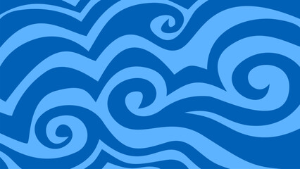 abstract wave blue background. Abstract blue color Background for desktop. Abstract curvy blue background. abstract blue vector wallpaper.	
