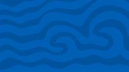 Obraz premium abstract wave blue background. Abstract blue color Background for desktop. Abstract curvy blue background. abstract blue vector wallpaper. 