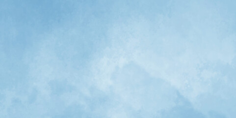 Abstract blue watercolor on white background. Blue sky background cloud. Abstract color splash design. Background with space.