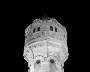 Grand watertower whati is the symbol of Ujpest district in Budapest. Hungarian name is Ujpesti viztorony