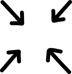 Hand Drawn Doodle Arrow