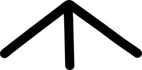 Hand Drawn Doodle Arrow