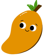 Cute Mango Cartoon