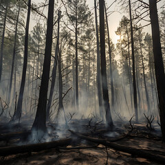 Fototapeta premium Parched Forests