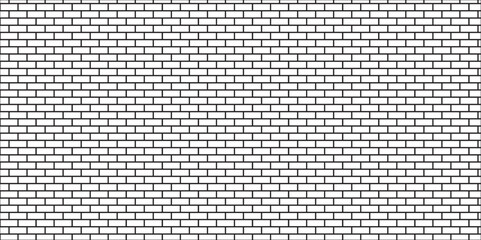 Vector White brick wall background. architecture construction stone block brick wallpaper. seamless building cement concrete wall grunge background.	
