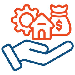 Obraz premium Asset Icon