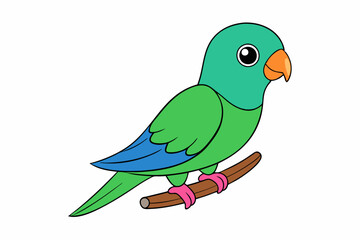 blue bird on a branch