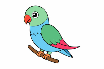 parrot on a branch