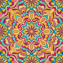 psychedelic pattern drawn