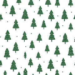 flat pattern of Christmas tree