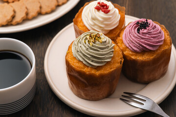 美味しそうなカップケーキ