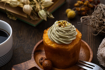 美味しそうなカップケーキ