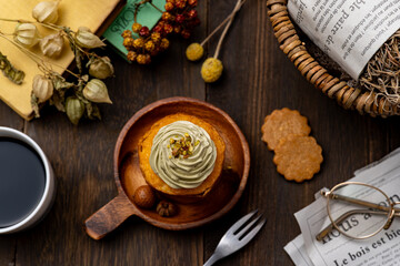 美味しそうなカップケーキ