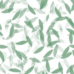Obraz premium seamless pattern with leaves