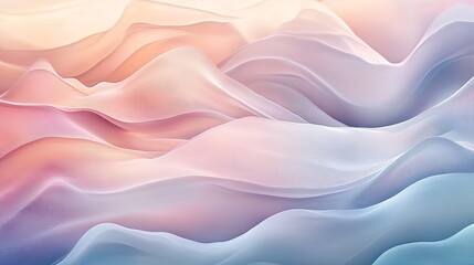 An abstract display of delicate tones and gradients, evoking tranquility and understated elegance.