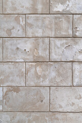 Stone blocks covered with cracked plaster. Backgrounds