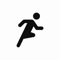 running speed sport icon sign