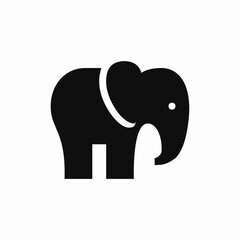 elephant wild animal icon sign