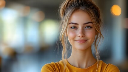 High-resolution orange banner template, designed to empower job seekers, fully customizable, sleek design.