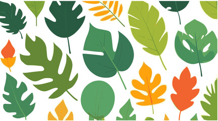 Leaves pattern depicting Fall, Table clothe leave pattern, Leaves in white background, Leaf pattern, 