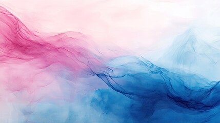 Subtle shades of pink, blue, and lavender merge seamlessly, creating a calming abstract canvas.