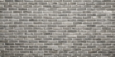 Gray brick wall texture background for industrial or urban design projects, brick, wall, texture, gray, background