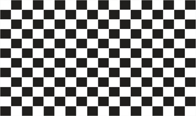 Fototapeta premium Checkered flag racing flag isolated on white.
