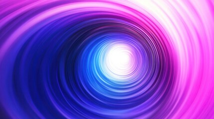 Fototapeta premium Gradient radial blur vivid purple to blue abstract background empty white background