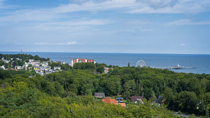 Blick auf Heringsdorf / Usedom