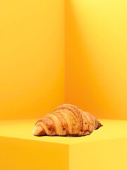 croissant on the table