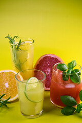 Refreshments. Citrus. Oranges, grapefruit, lemon.
Alcoholic and non-alcoholic cocktails.