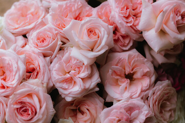 A vibrant bouquet of fresh roses, bursting with color and delicate petals, perfect for celebrating love, anniversaries, or special occasions, capturing nature's beauty and fragility.