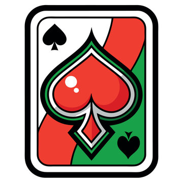 recommend clip art: Classic Playing Card Vector Design Illustration