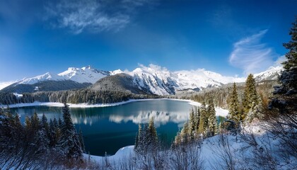 Pristine Mountain Lake