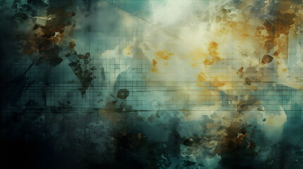 Obraz premium Grungy Texture Wall Background AI Artwork