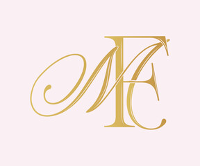 MF,FM, logo MF, Letter MF,monogram MF, vector, logo, Wedding Monogram Initials, Wedding Logo, Wedding Monogram,Logo Design